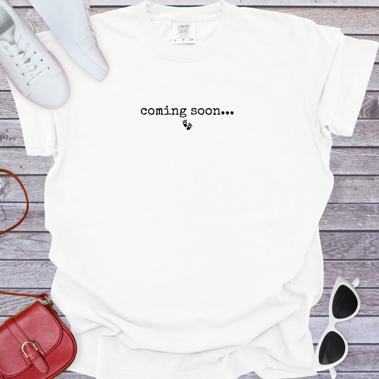 Coming Soon Footprint T-Shirt