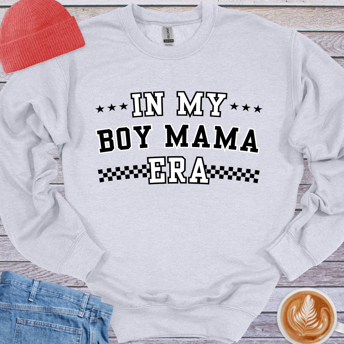 In My Boy Mama Era Sweatshirt