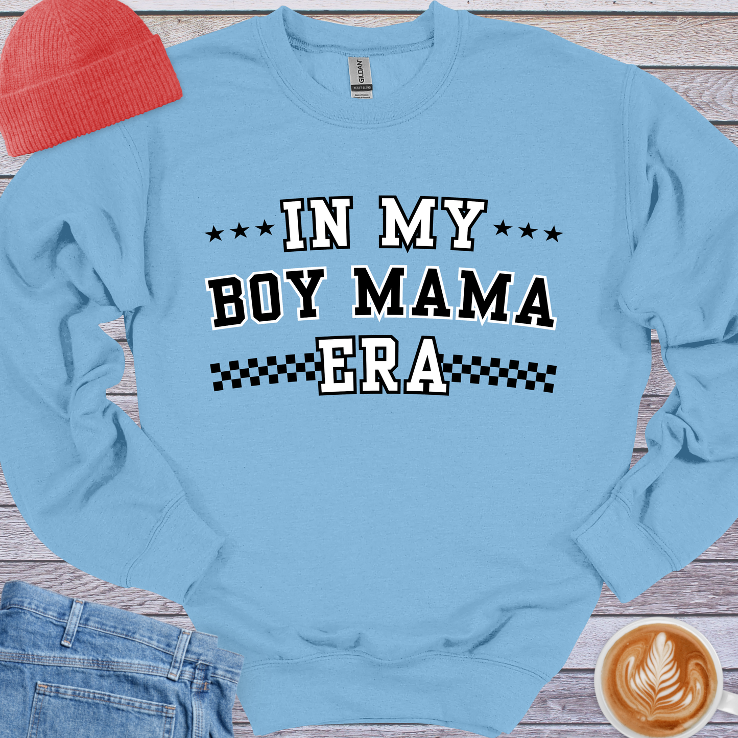 In My Boy Mama Era Sweatshirt