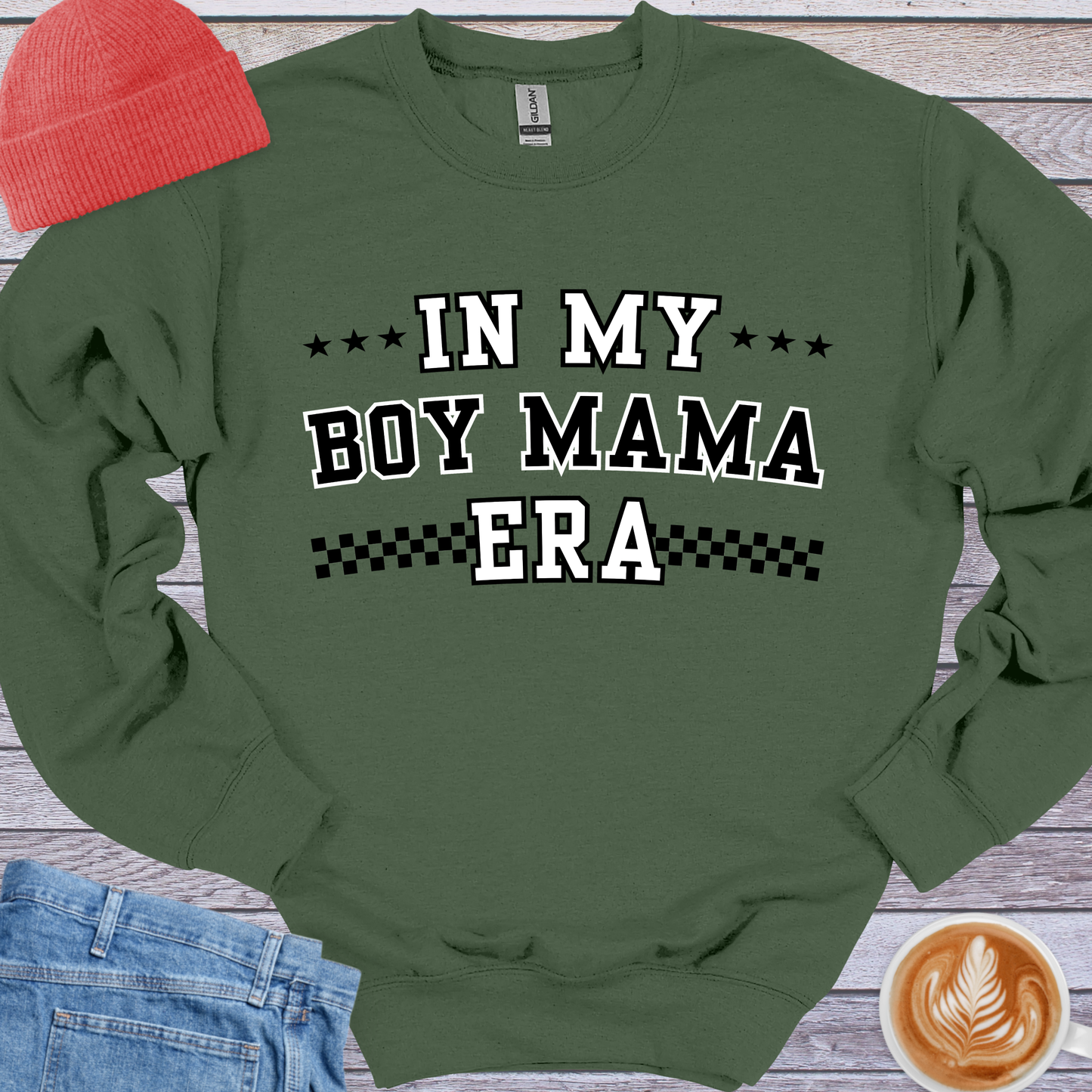 In My Boy Mama Era Sweatshirt
