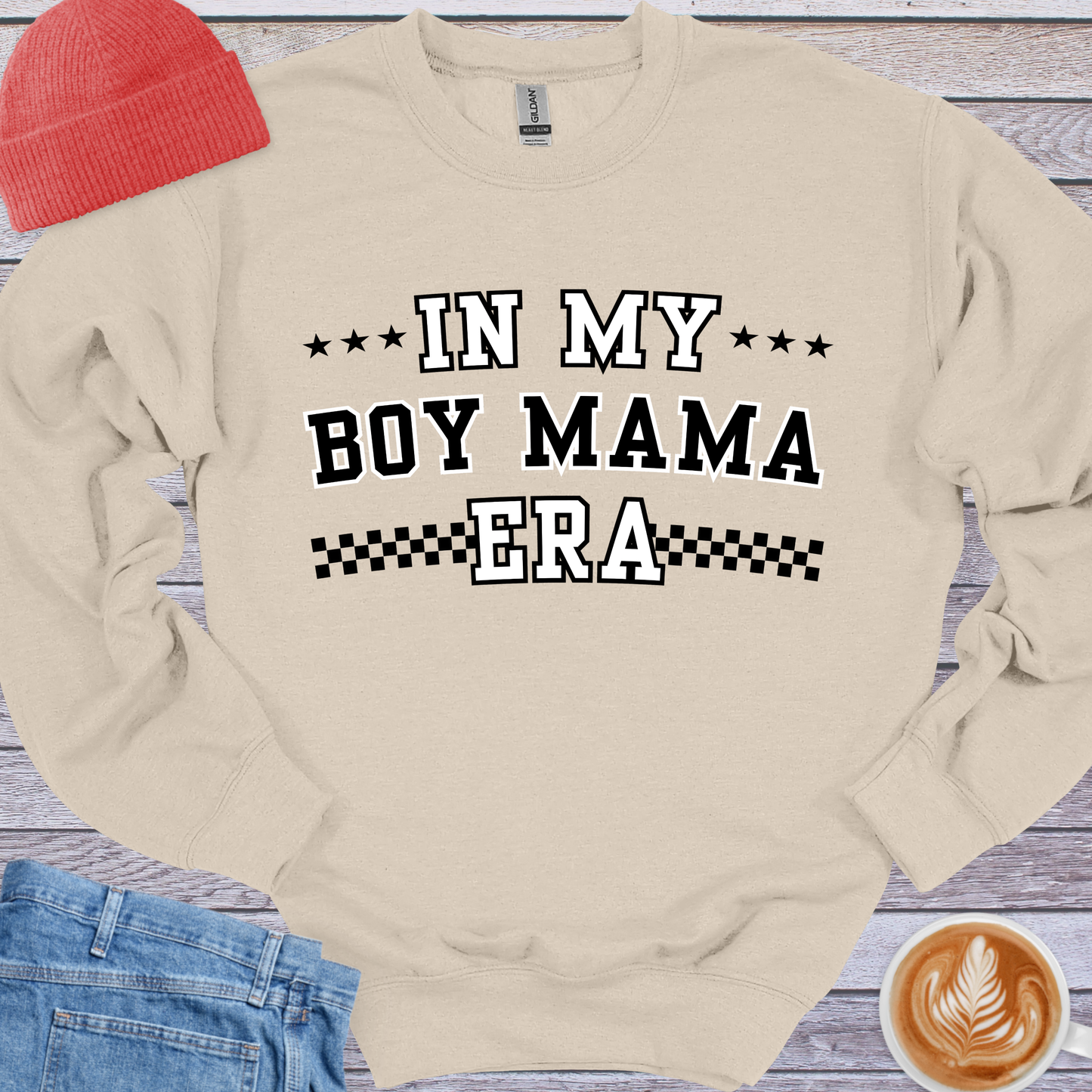 In My Boy Mama Era Sweatshirt
