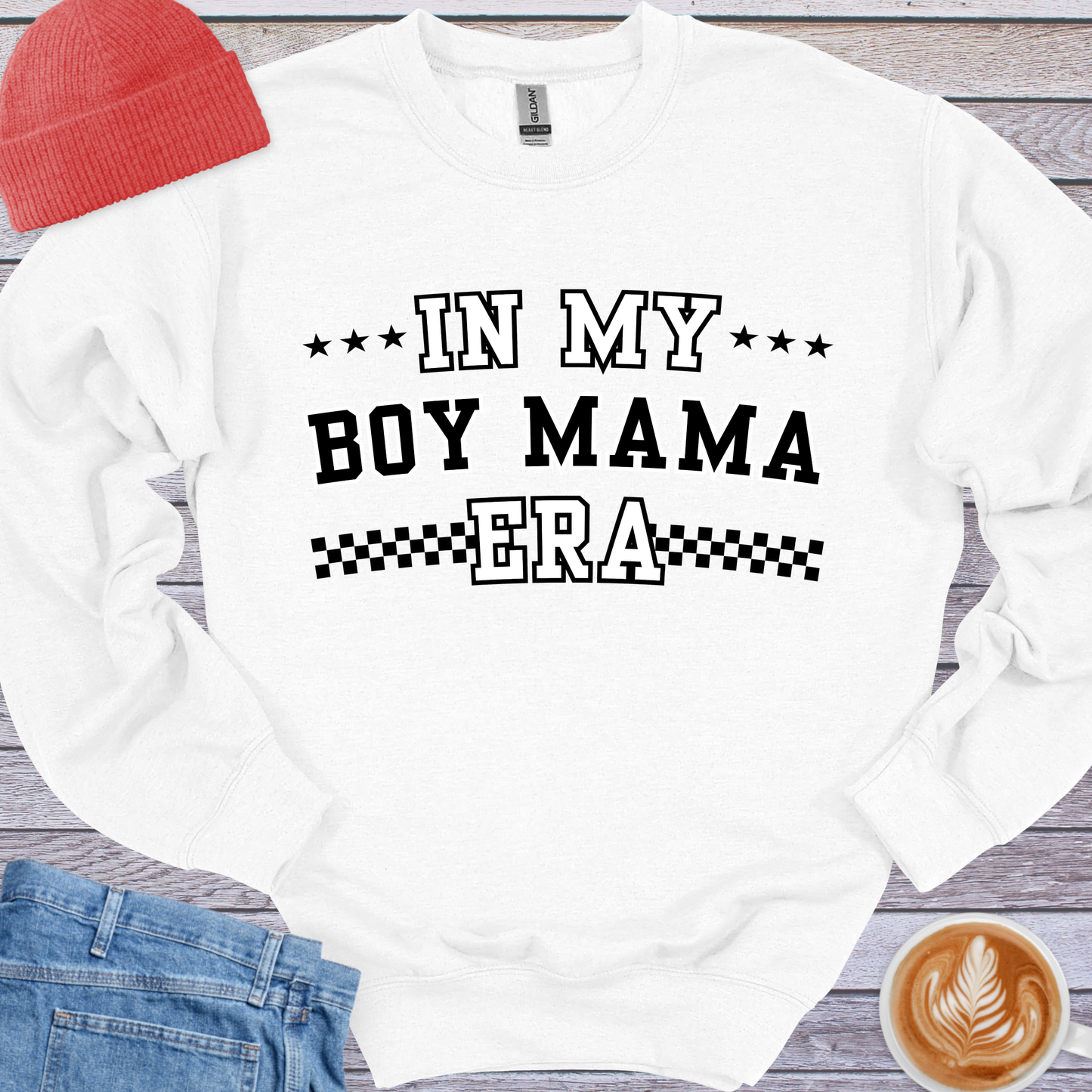 In My Boy Mama Era Sweatshirt