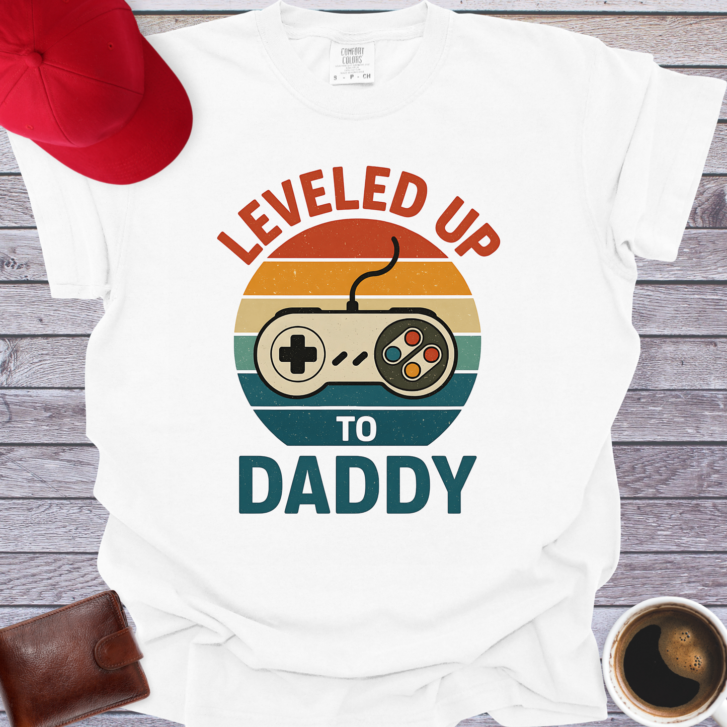 Leveled Up to Daddy T-Shirt