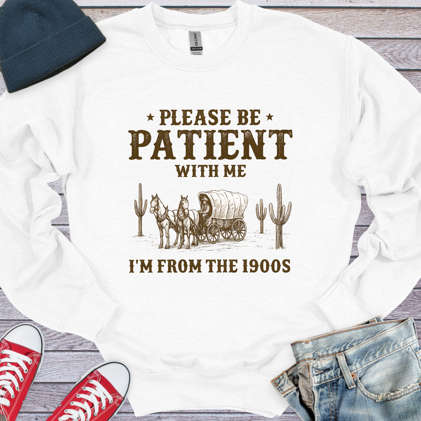 Please Be Patient Sweatshirt