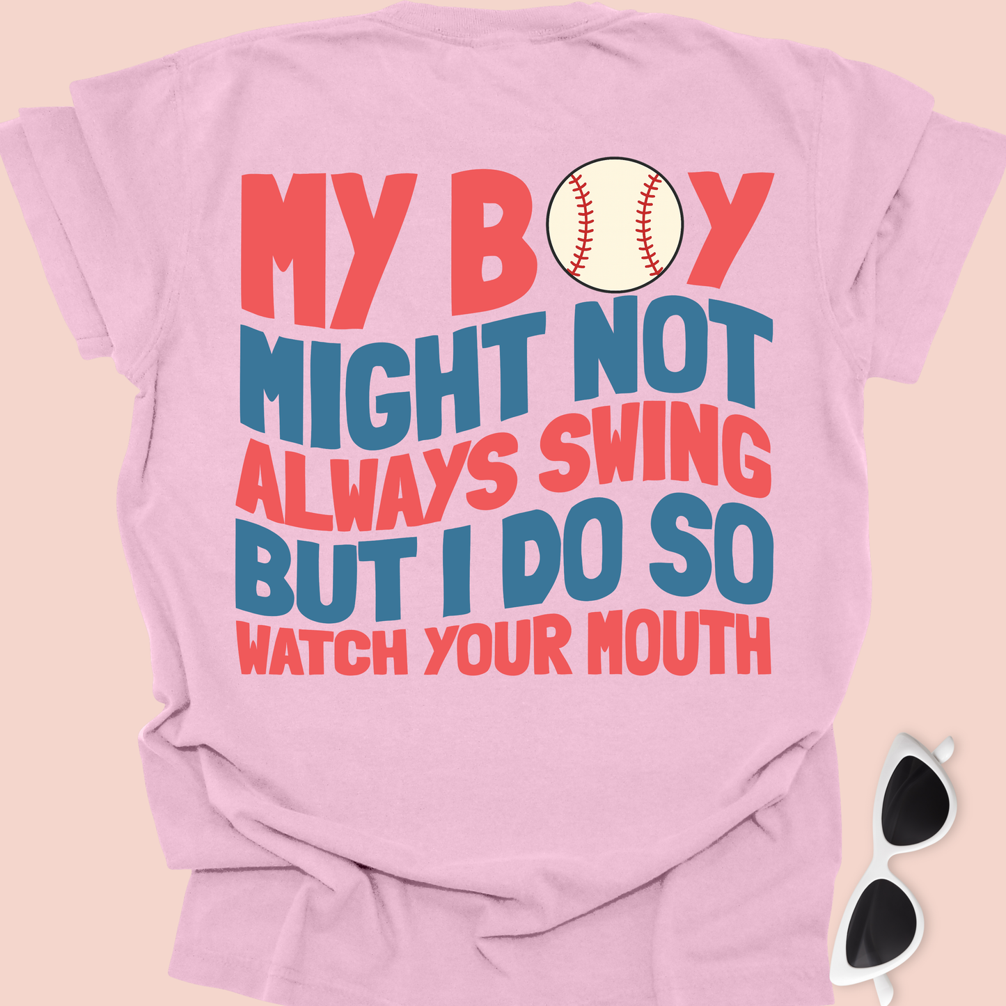 Watch Your Mouth Baseball Mama