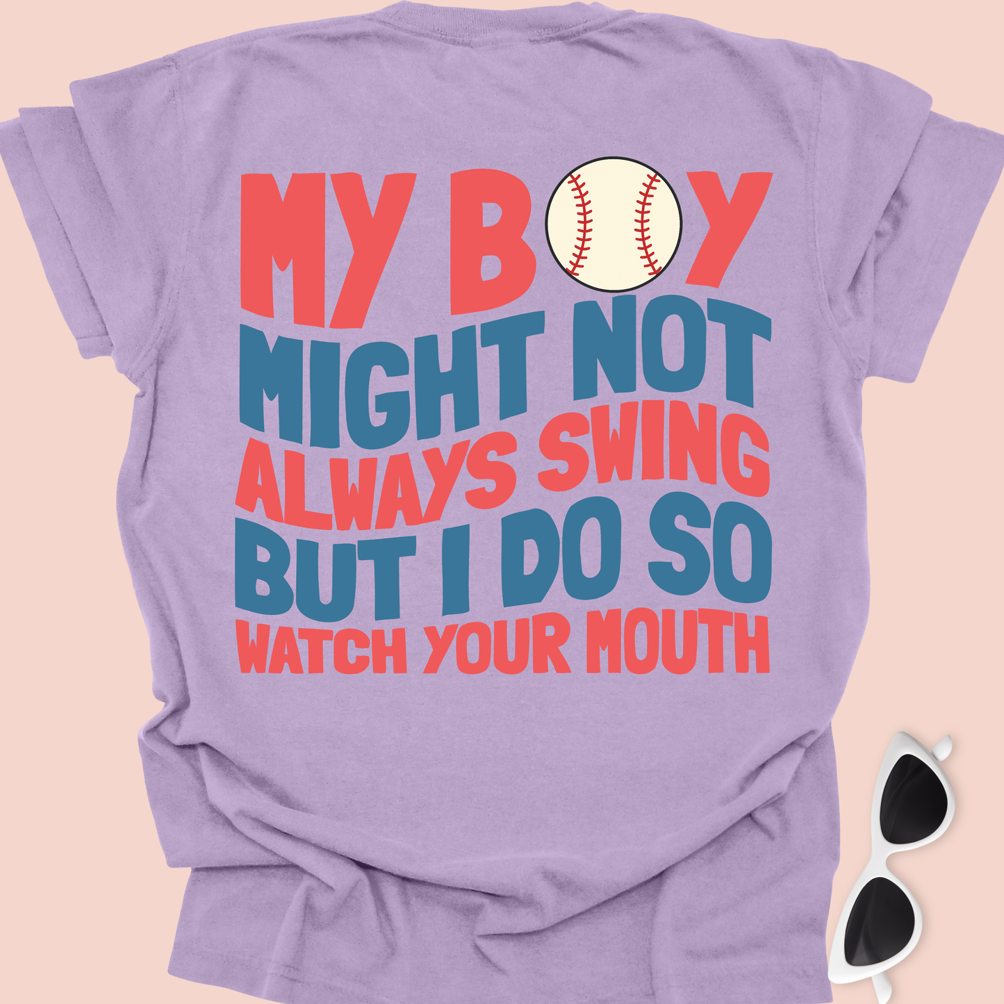 Watch Your Mouth Baseball Mama