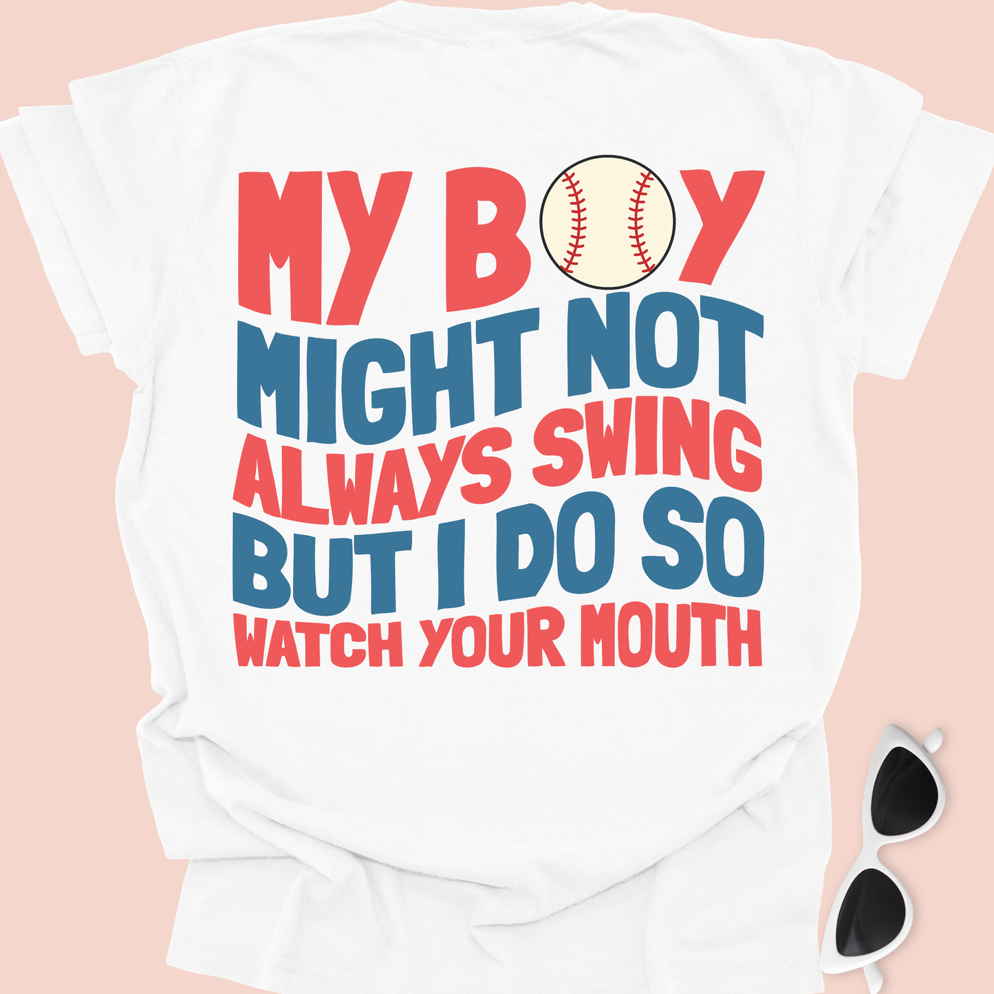 Watch Your Mouth Baseball Mama