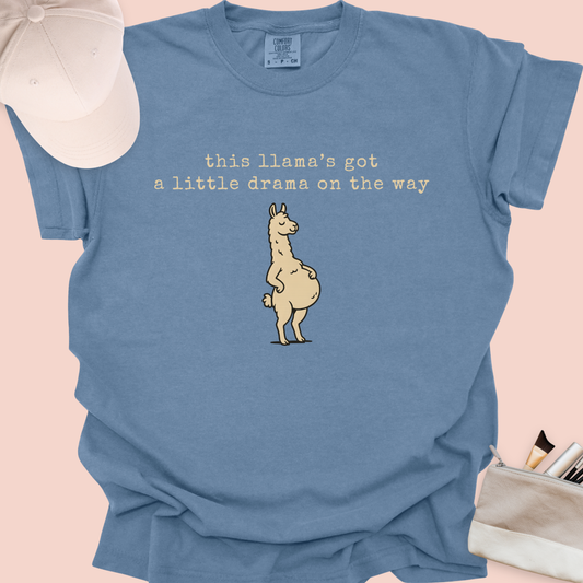 This Llama's Got a Little Drama on the Way