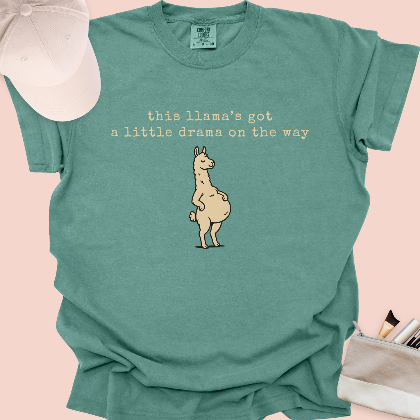 This Llama's Got a Little Drama on the Way