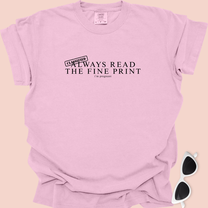 Always Read the Fine Print