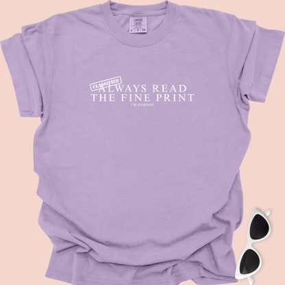 Always Read the Fine Print