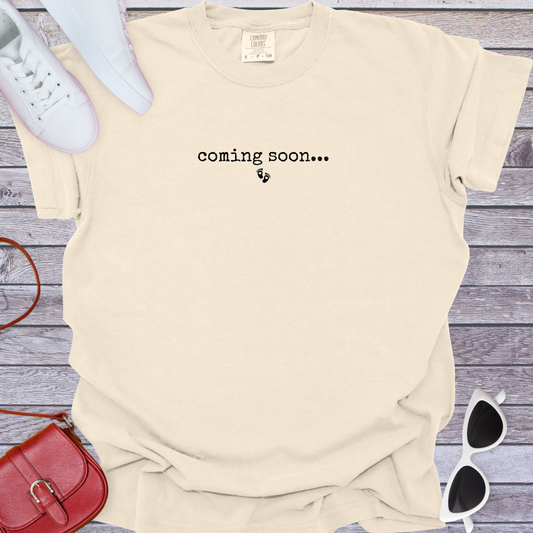 Coming Soon Footprint T-Shirt