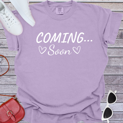 Coming Soon Heart T-Shirt