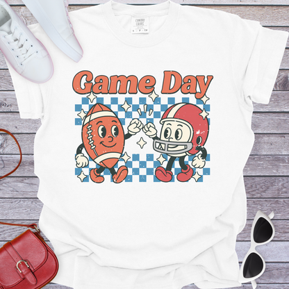 Fist Bump Football Game Day T-Shirt