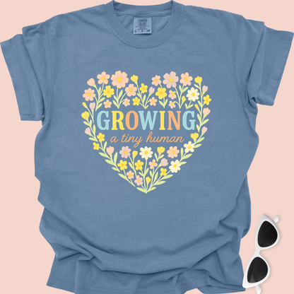 Growing a Tiny Human Floral Heart