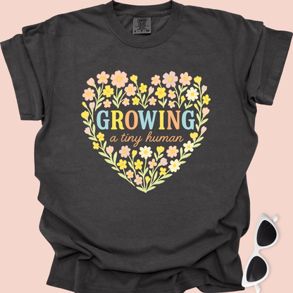 Growing a Tiny Human Floral Heart