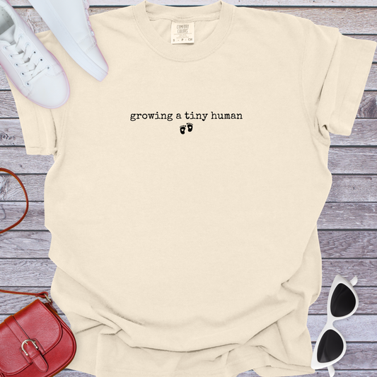 Growing a Tiny Human Footprint