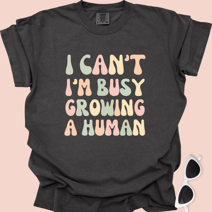 I Can't I'm Busy Growing a Human