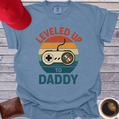 Leveled Up to Daddy T-Shirt