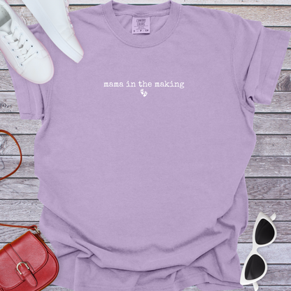 Mama in the Making Footprint T-Shirt