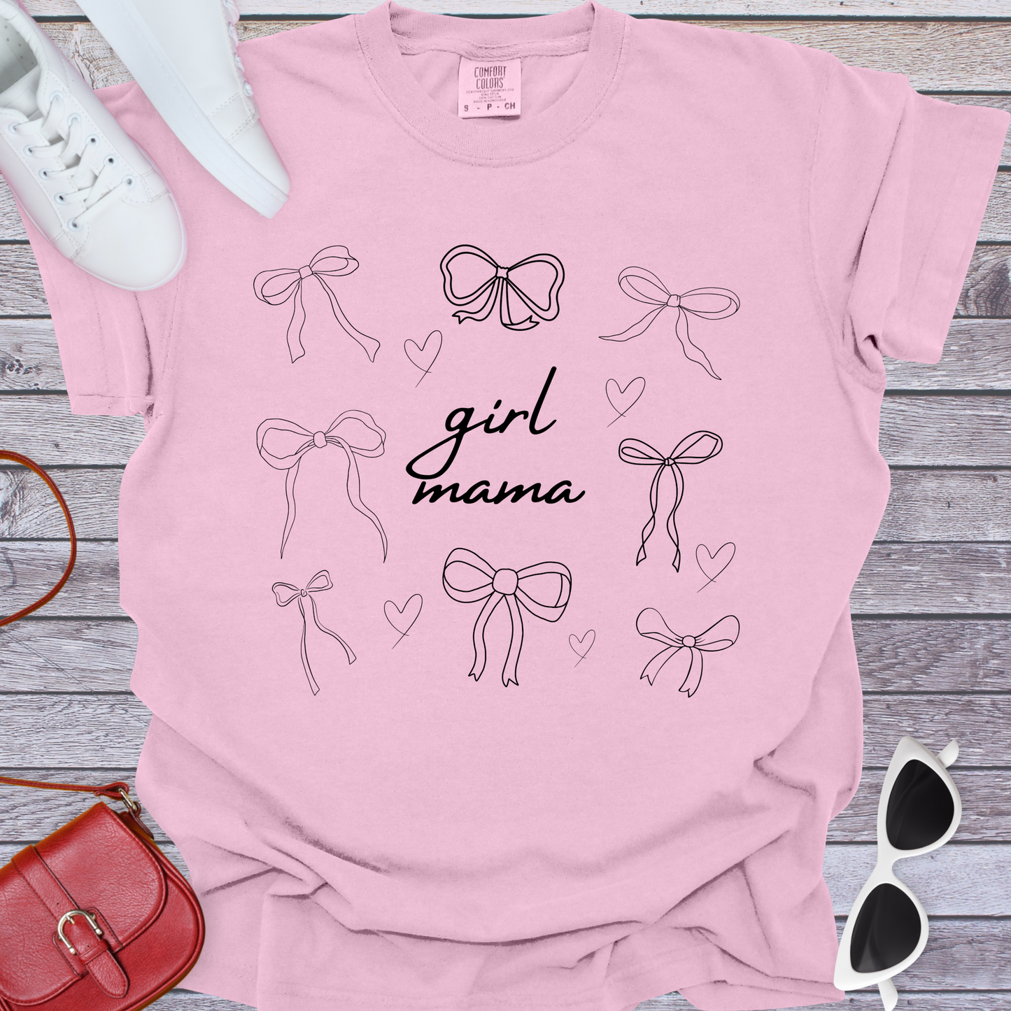 Ribbon Girl Mama T-Shirt