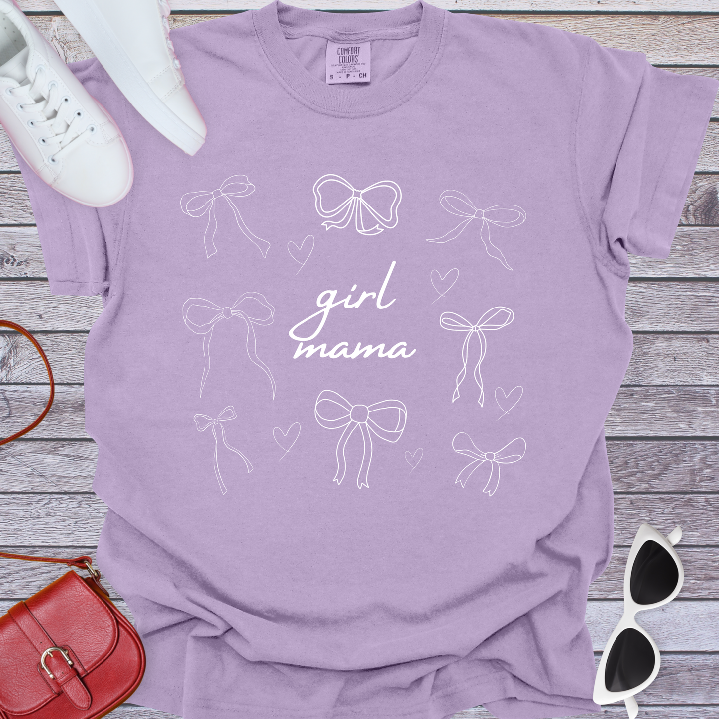 Ribbon Girl Mama T-Shirt