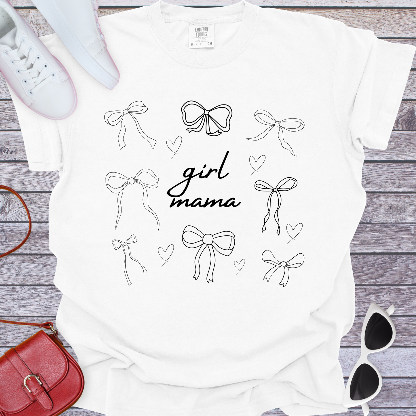 Ribbon Girl Mama T-Shirt