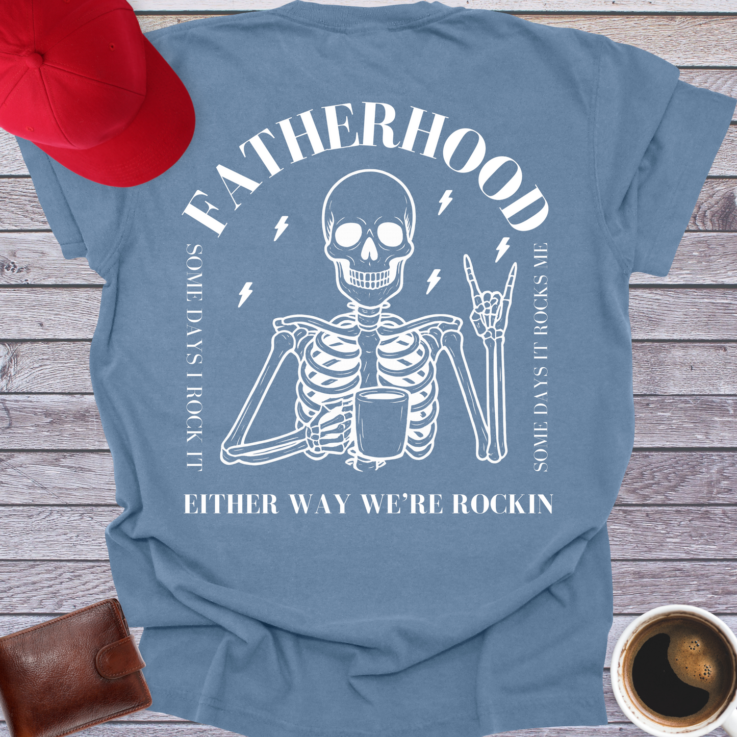 Rockin Fatherhood T-Shirt