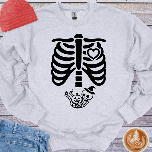 Skeleton Maternity Sweatshirt